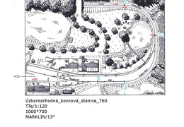 Uzkorozchodna koncova stanice Milan-Ferdian